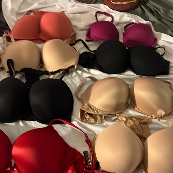 Victoria’s Secret bras -  size 34DDD - various push-up sizes, various styles